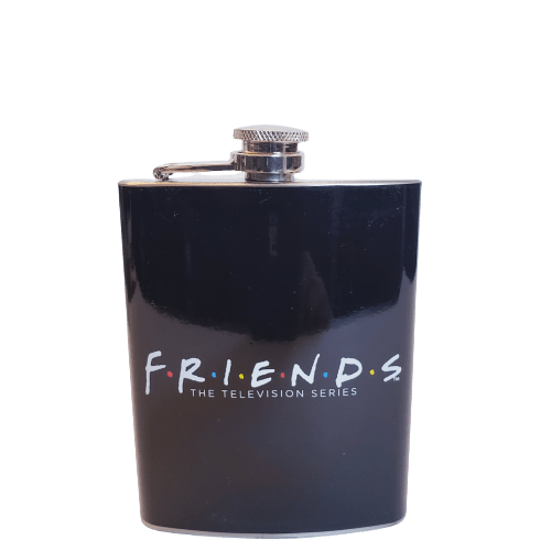 Silver Buffalo Flask Friends TV Series Stainless Steel Flask 7oz FRD4109D