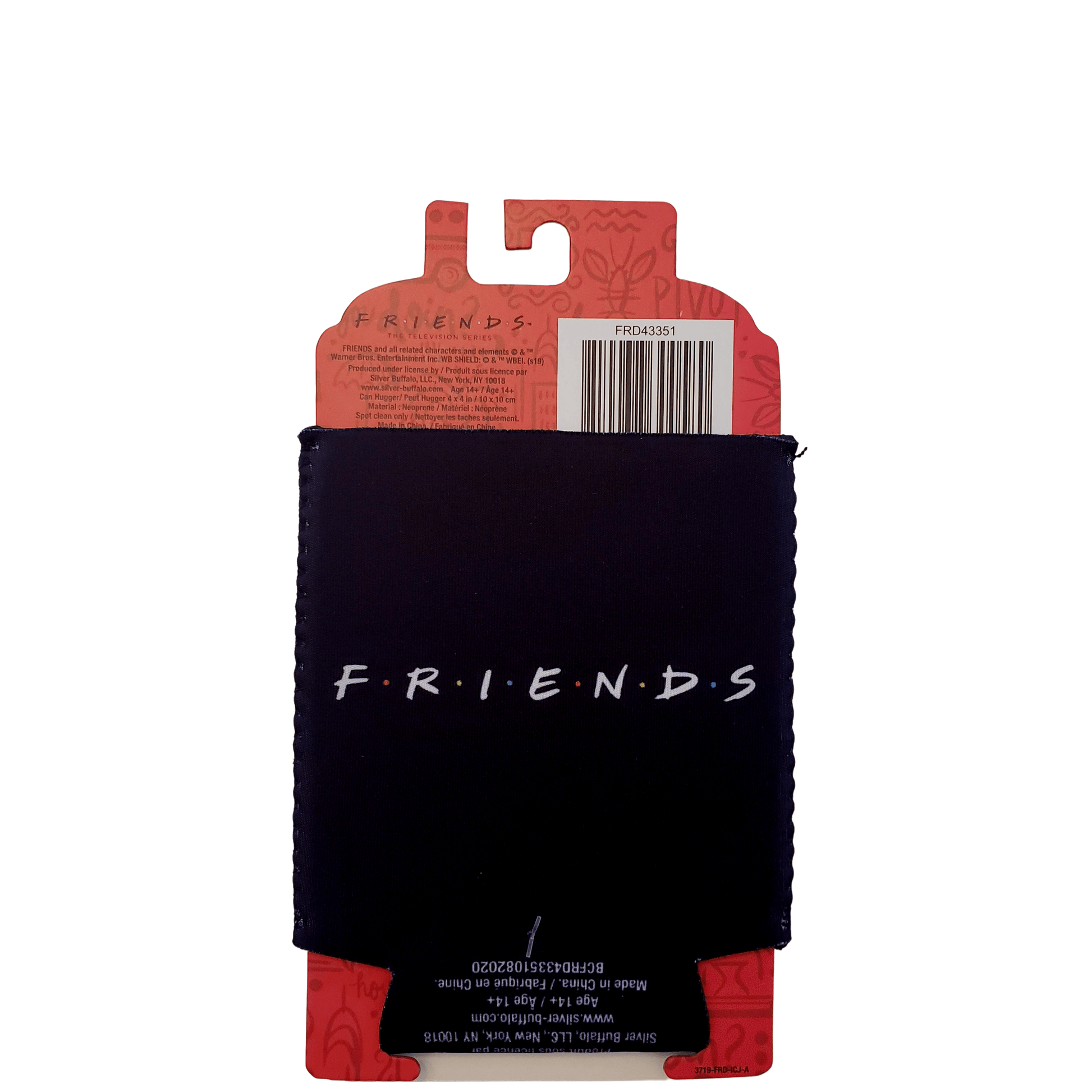 Friends TV Series Neoprene Koozie Back