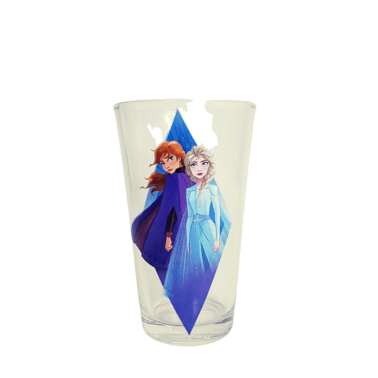 Silver Buffalo Pint Glass Disney Frozen II Ana & Elsa Pint Glass 16oz FRZ40266B Anna & Elsa