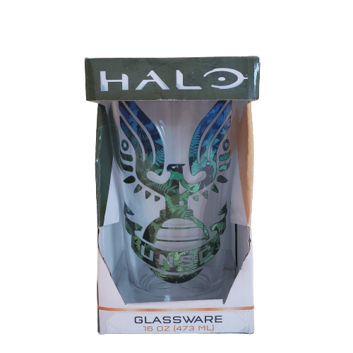 Microsoft Xbox Halo Pint Glass 16oz