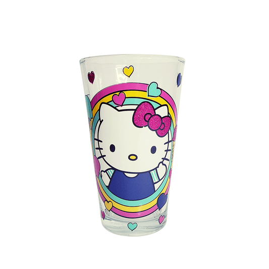 Silver Buffalo Pint Glass Sanrio Hello Kitty Pint Glass 16oz KTY21366V