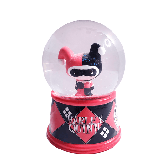 DC Comics Chibi Harley Quinn Light-Up Snow Globe