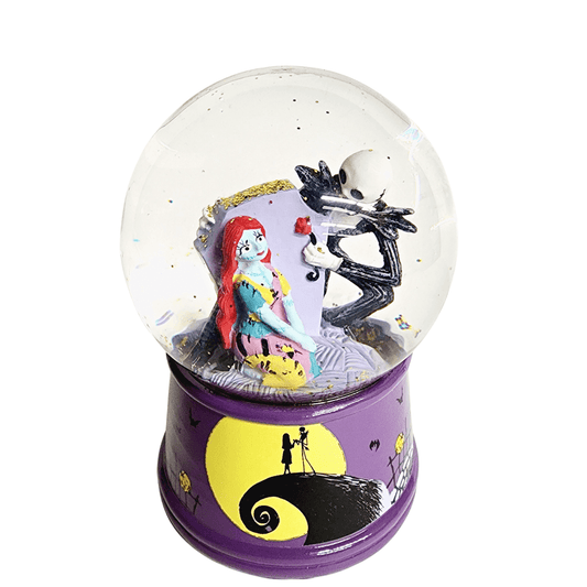 Silver Buffalo Snow Globe Disney The Nightmare Before Christmas Light-Up Snow Globe NB1549J9