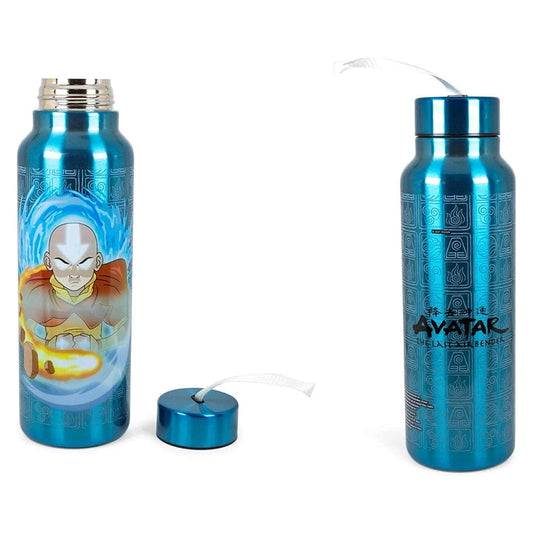 Silver Buffalo Tumbler Avatar The Last Airbender Stainless Steel Water Bottle AVA5279S