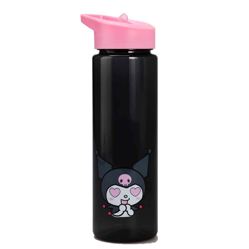 Silver Buffalo Tumbler Sanrio Kuromi Plastic Water Bottle 24oz