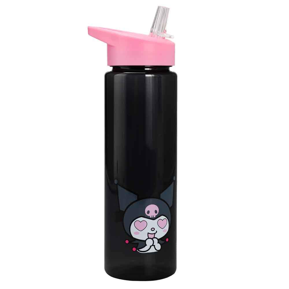 Silver Buffalo Tumbler Sanrio Kuromi Plastic Water Bottle 24oz