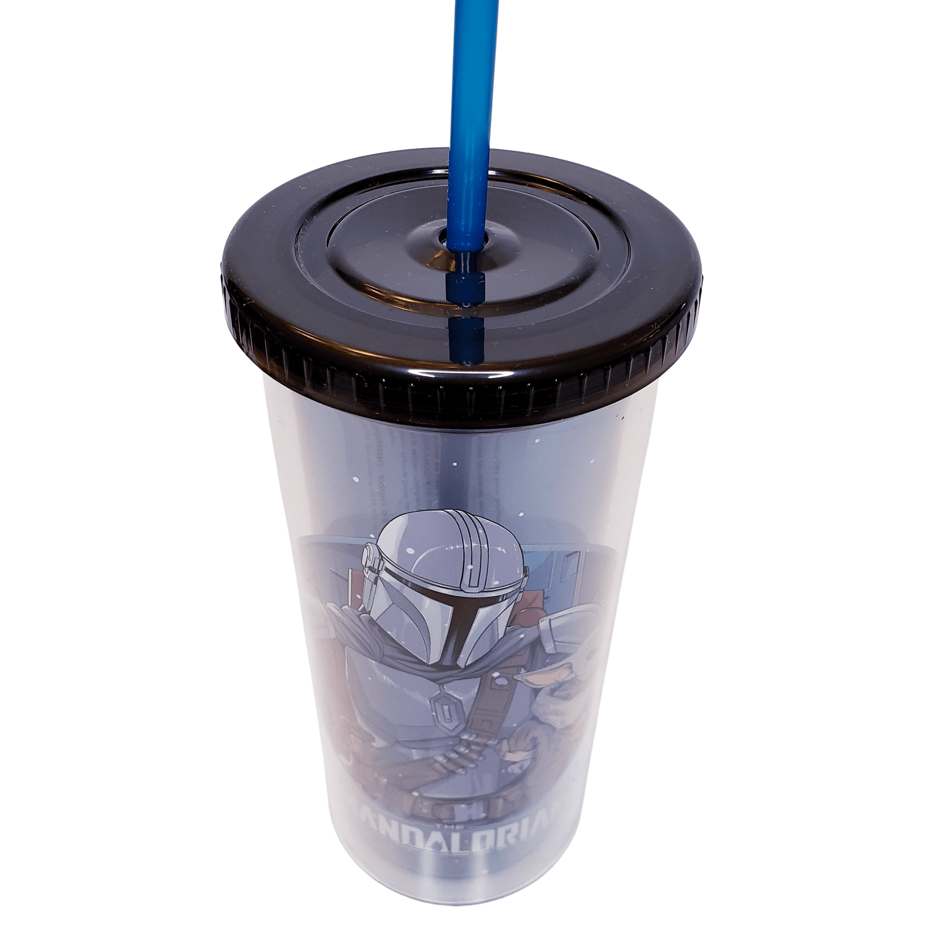 Star Wars The Mandalorian Tumbler With Straw 24oz