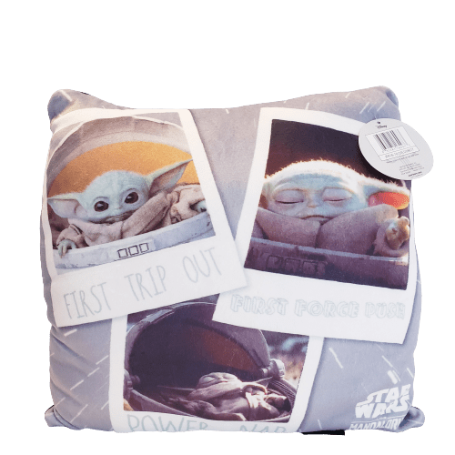 Star Wars Pillow Star Wars The Mandalorian The Child Squishy Soft Pillow 20L039877-C Collage