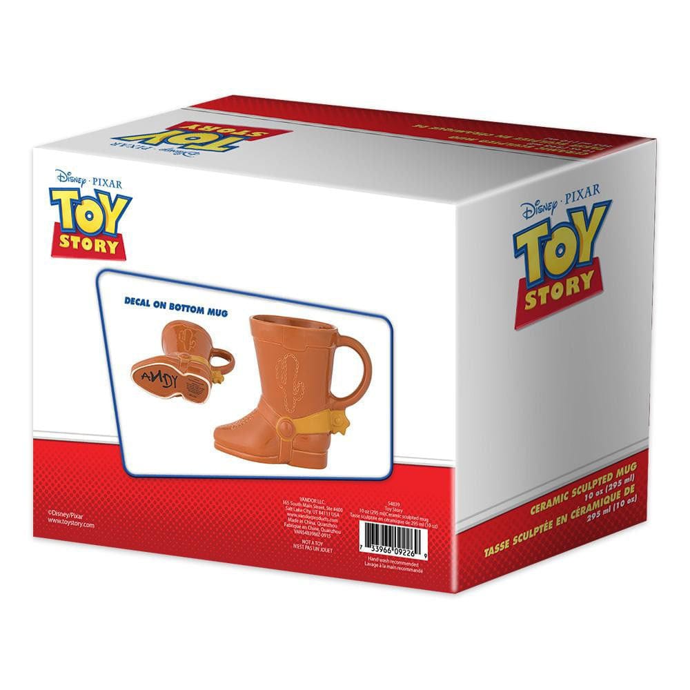 Vandor Mug Toy Story Woody Boot Sculpted Ceramic Mug In Box VU8BZGDSX00VI11